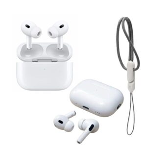 Apple Airpods Pro 2nd Generation Dubai Made Master Copy with TypeC Port Buzzer & Lanyard (Our Hot Selling Item)