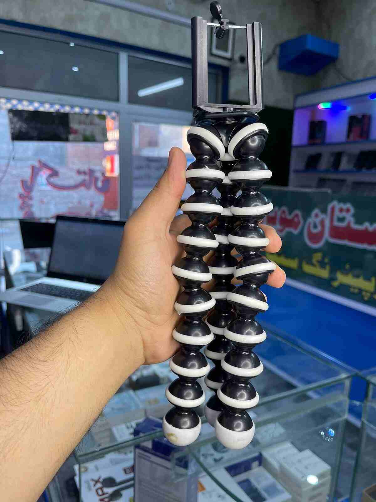 Mobile Holder Stand Adjustable Tripod Heavy Grip Professional Heavy Weight - Image 2