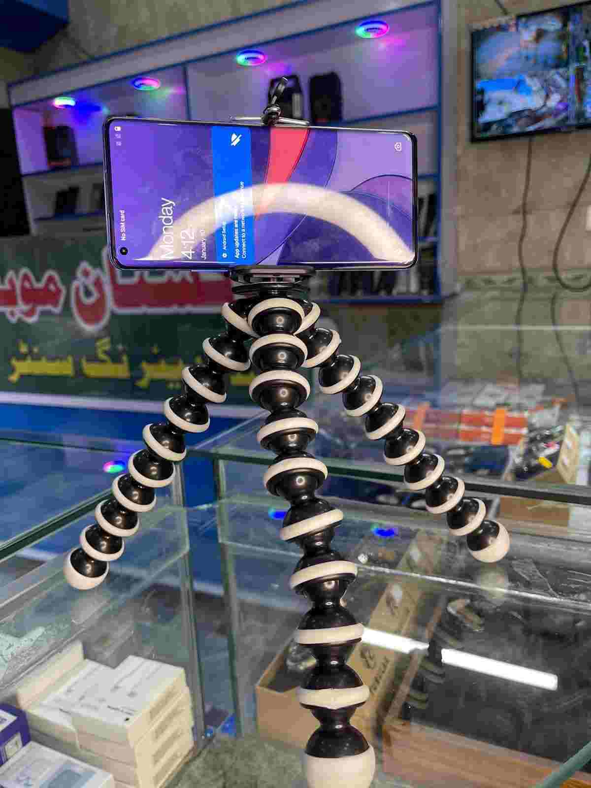 Mobile Holder Stand Adjustable Tripod Heavy Grip Professional Heavy Weight